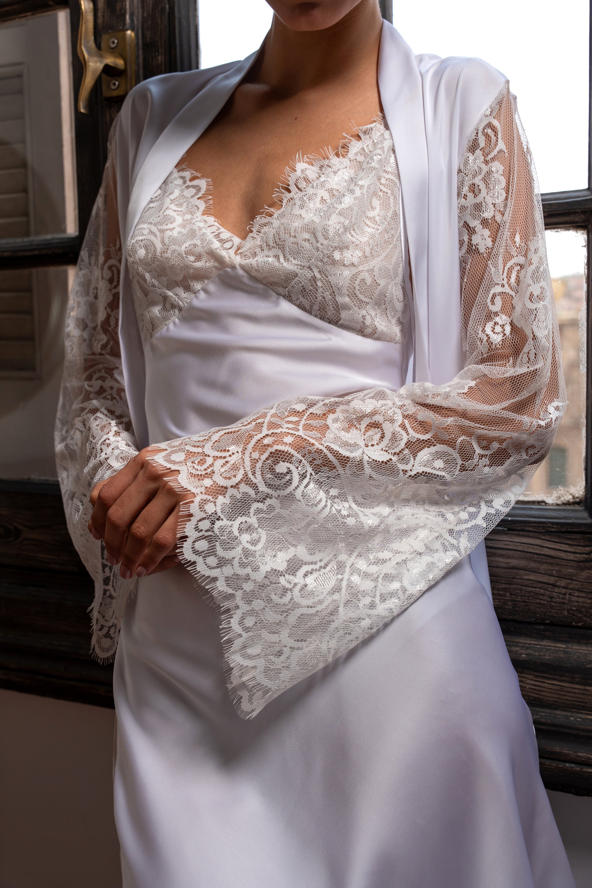 Bridal Short Robe