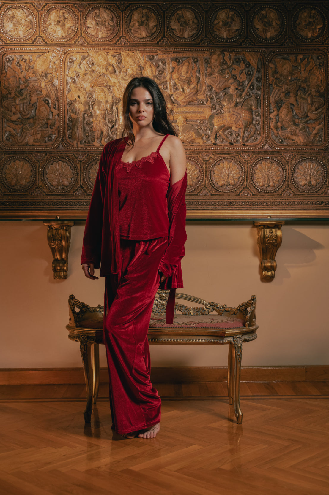 Velvet Three Piece PJ’s