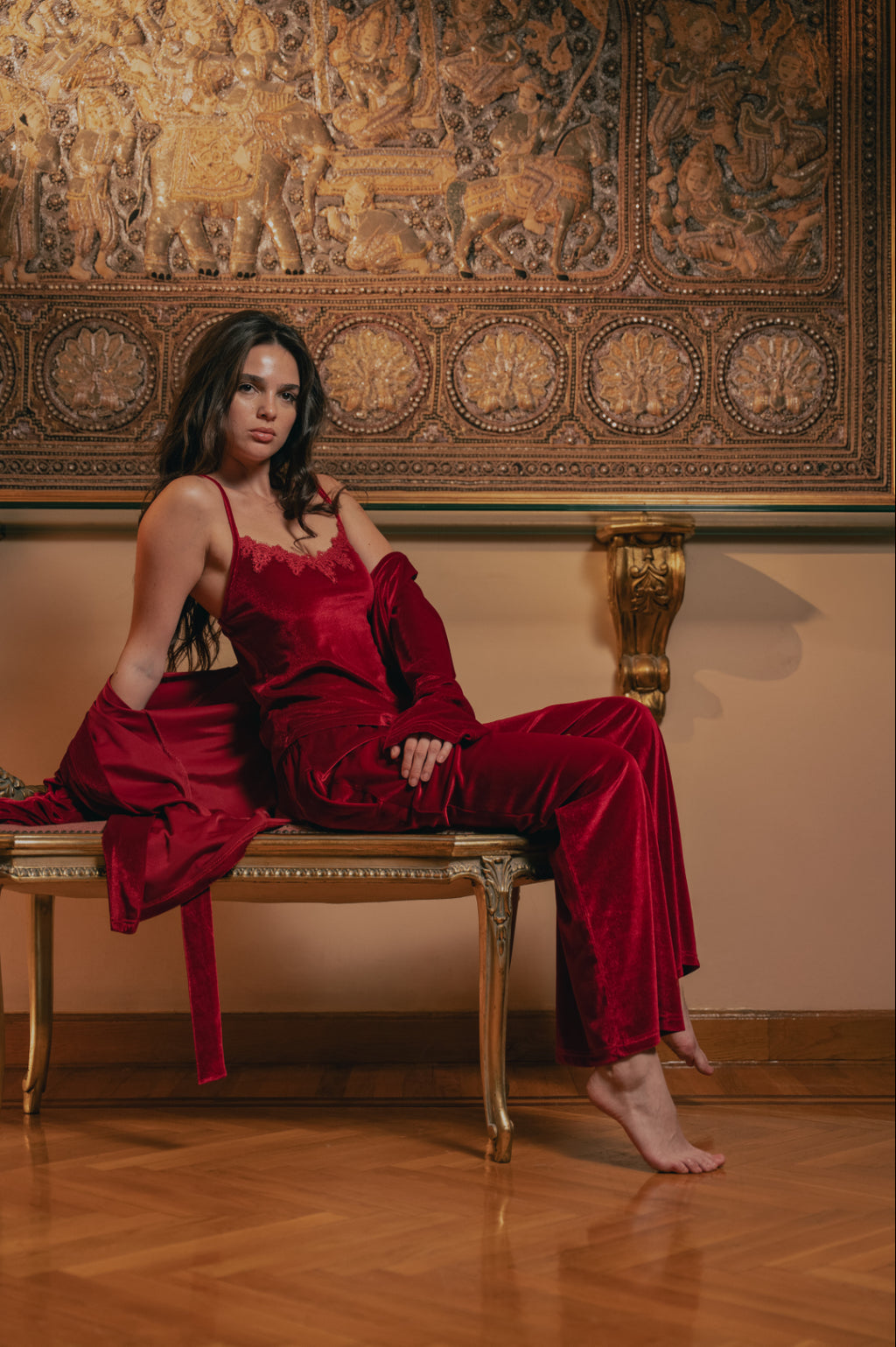 Velvet Three Piece PJ’s