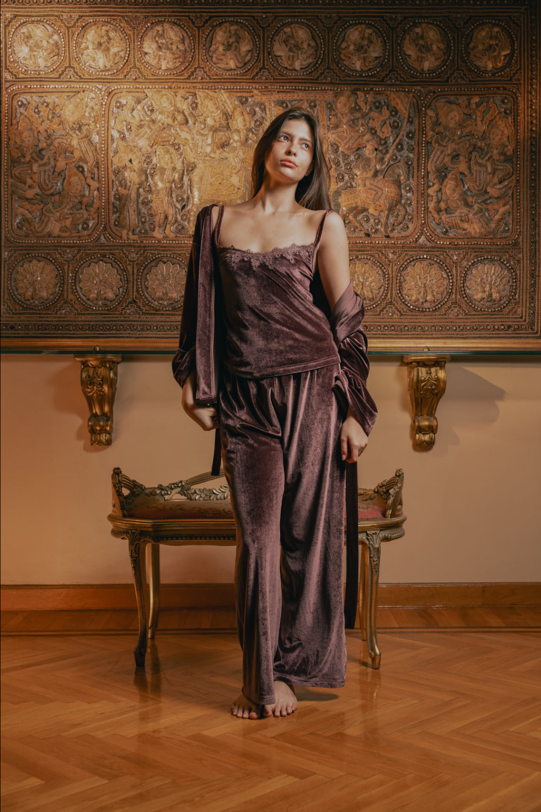 Velvet Three Piece PJ’s