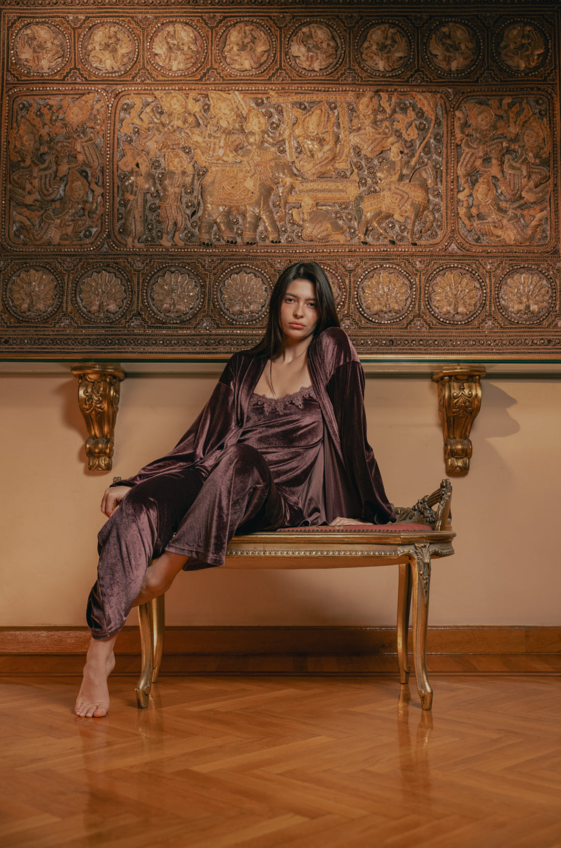 Velvet Three Piece PJ’s